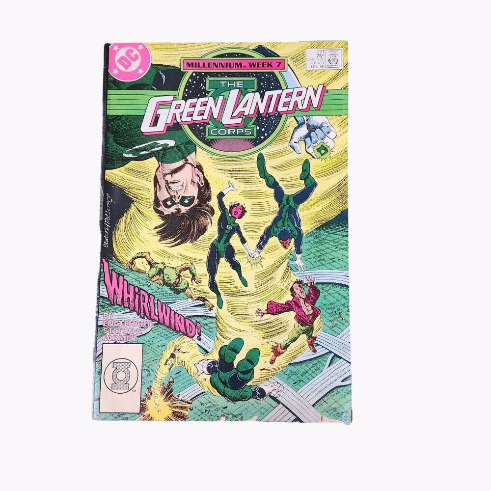 DC Comics Green Lantern Corps #221 Millennium Week 7 Comic Book Bagged Boarded